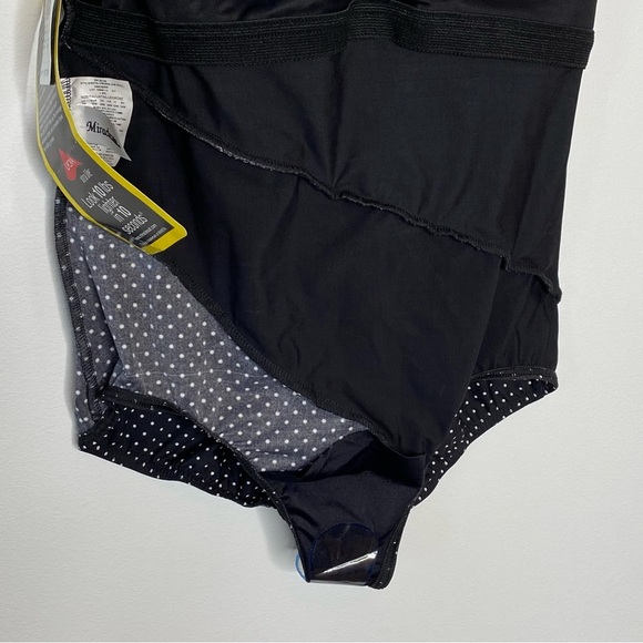 Miraclesuit Black and White Polka Dot Swimsuit - Picture 11 of 16